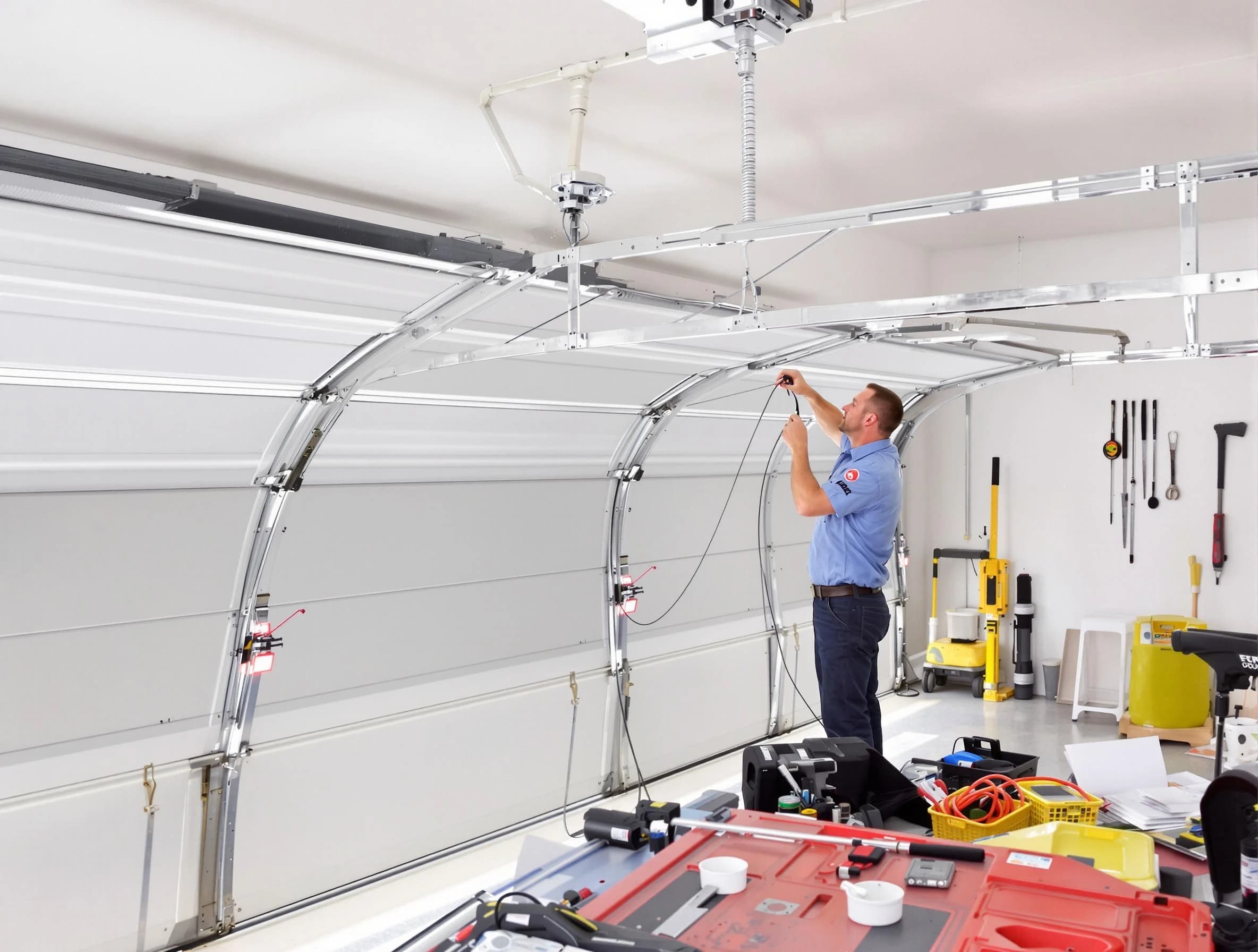 Garage door cable repair service by Lilburn Garage Door Repair in Lilburn