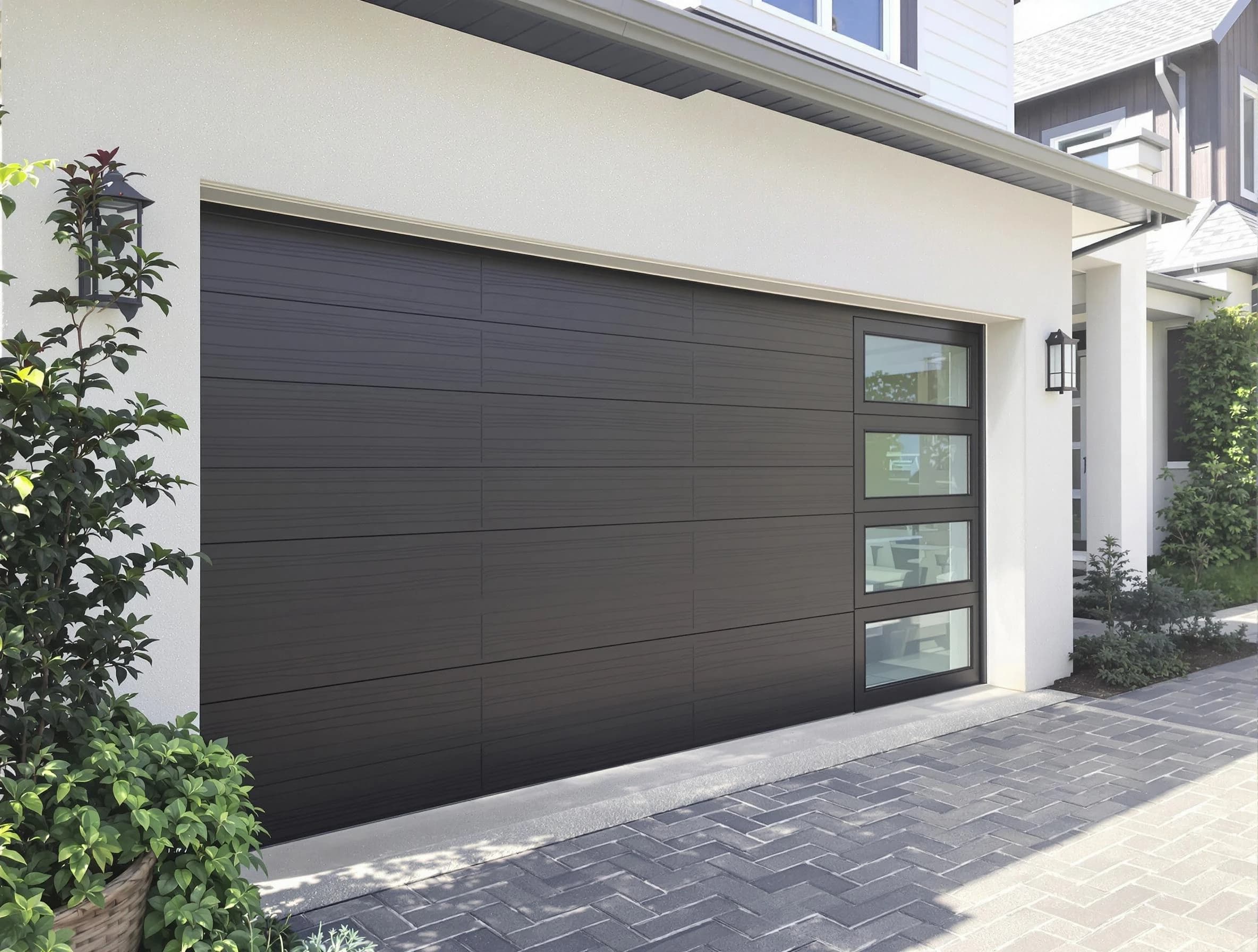 Custom garage door installation by Lilburn Garage Door Repair in Lilburn