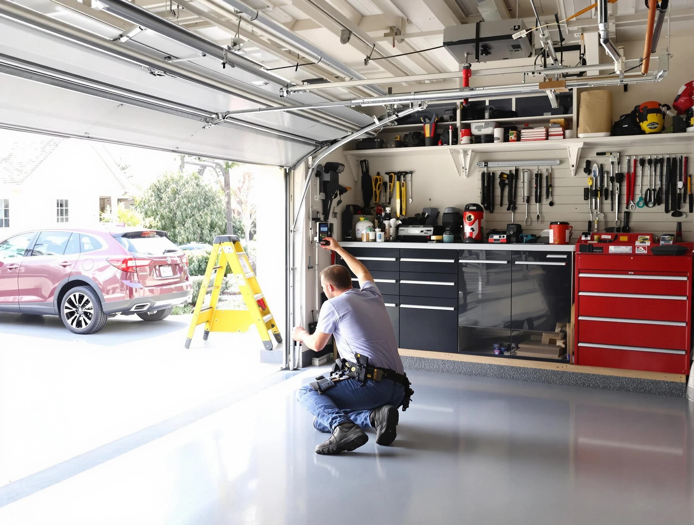 Local garage door repair service by Lilburn Garage Door Repair in Lilburn