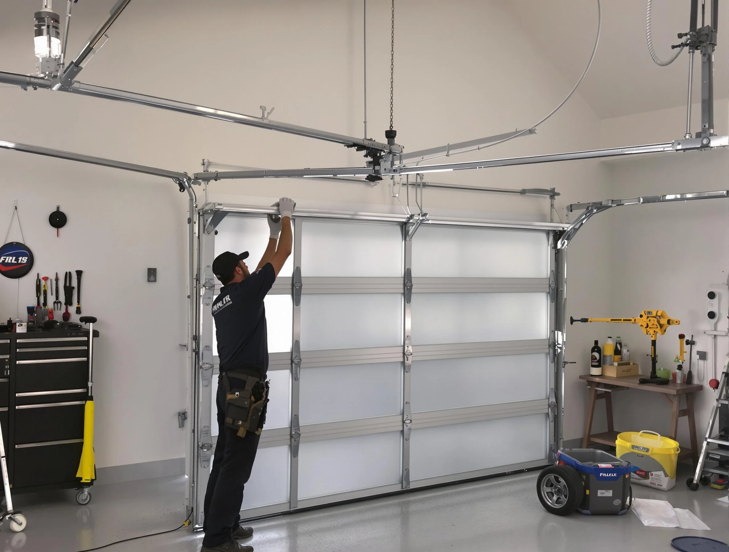 Lilburn Garage Door Repair certified team performing precision garage door installation in Lilburn