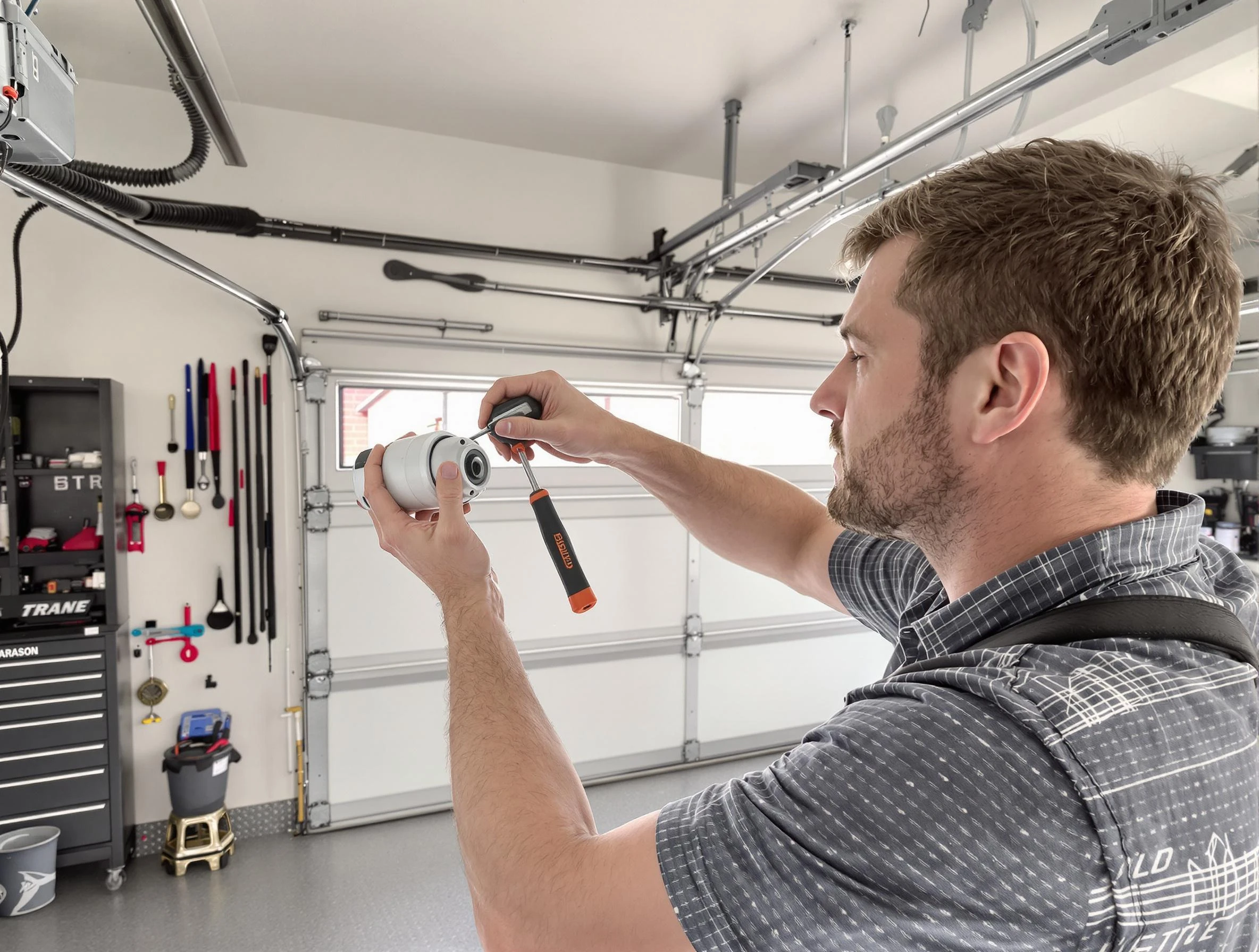 Garage door opener repair service by Lilburn Garage Door Repair in Lilburn